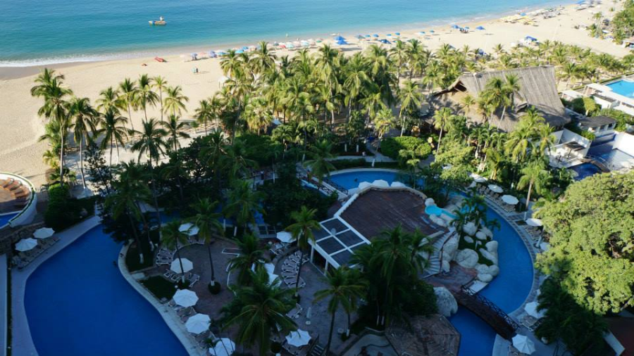 Acapulco widok na basen